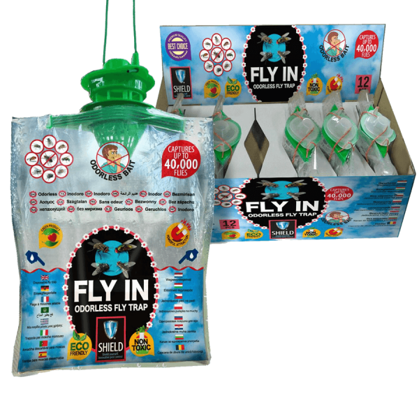 Fly In Odorless Fly Trap Display